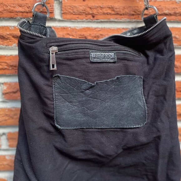 Handmade Washed Leather 2 in 1 Bag - Picture 7 of 7